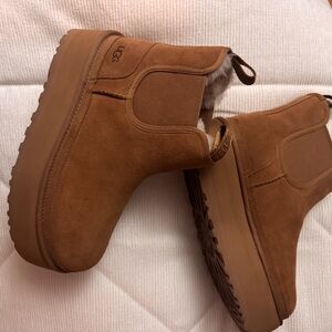 UGG Neumel Chestnut Platform Boots